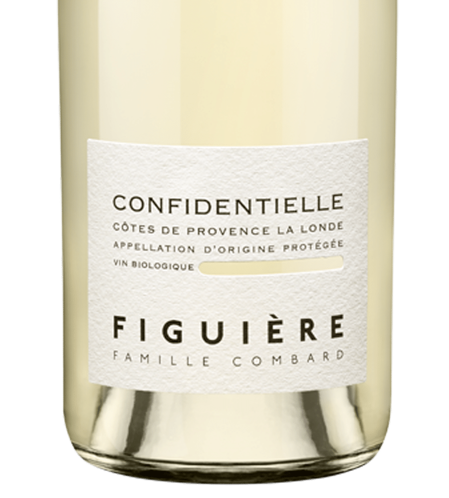 Etiquette Confidentielle blanc