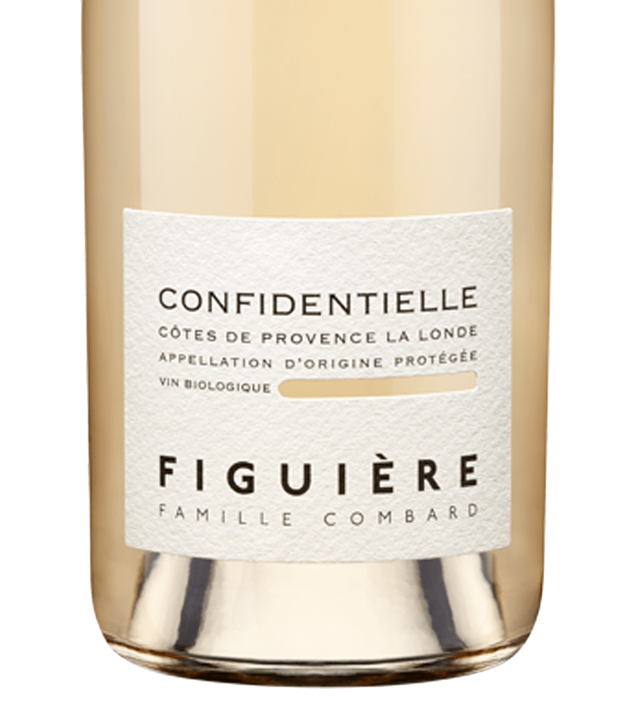 Etiquette Confidentielle rosé