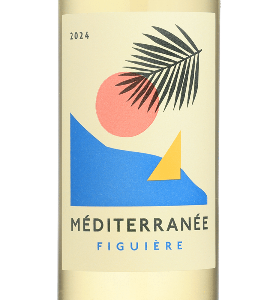 Etiquette Méditerranée blanc 24